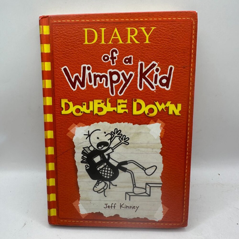 Diary Of A Wimpy Kid: Double Down By Jeff Kinney Hardcover Book